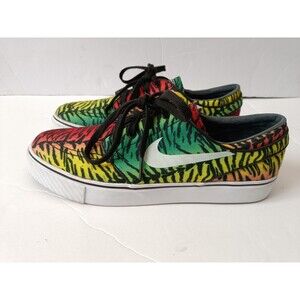 Nike Zoom Stefan Janoski Tiger Pack Men's 7.5 Rainbow